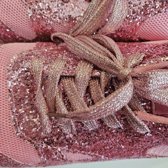 Pink Glitter Sneaker - Picture 2 of 3